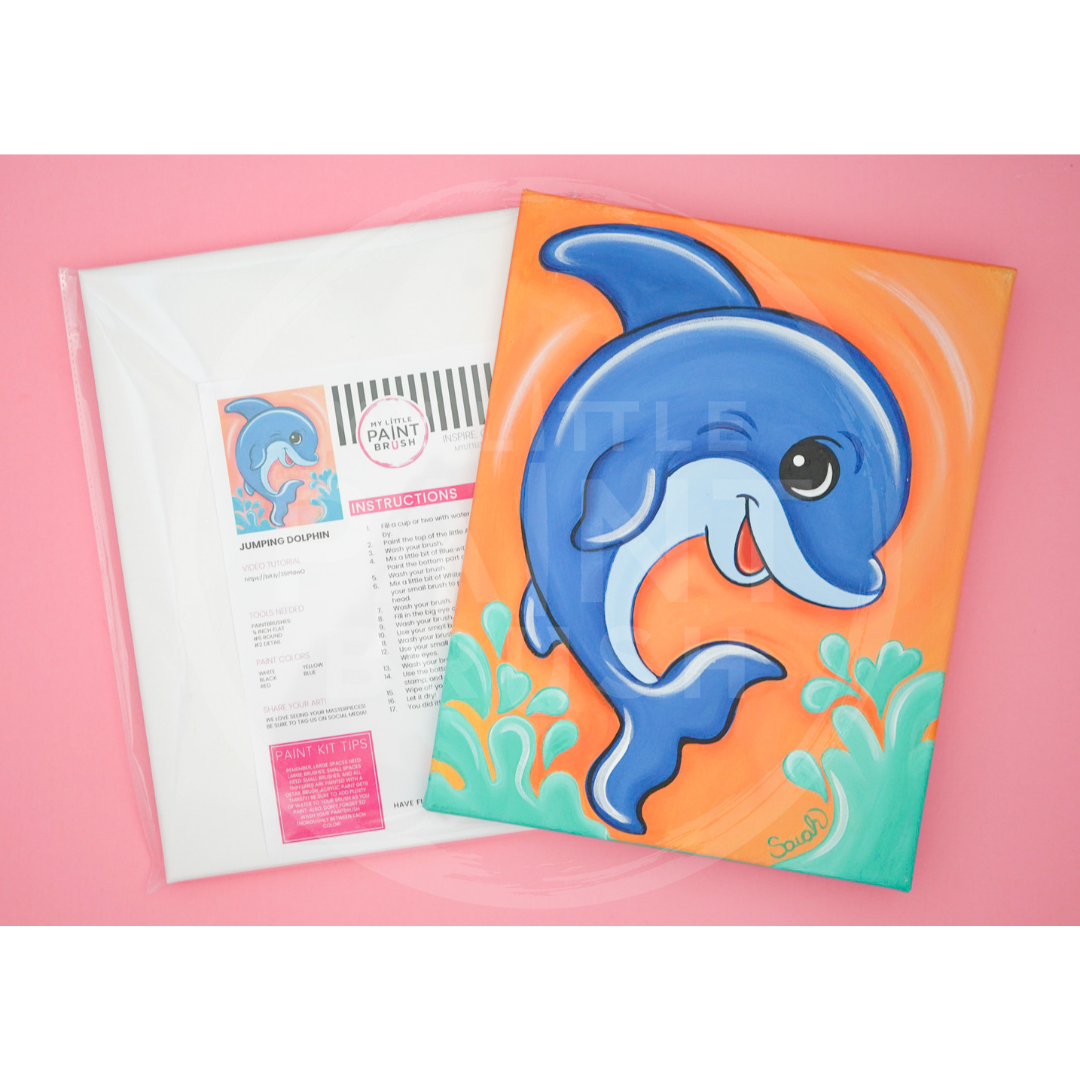 dolphin  mini painting kit – Campbells2