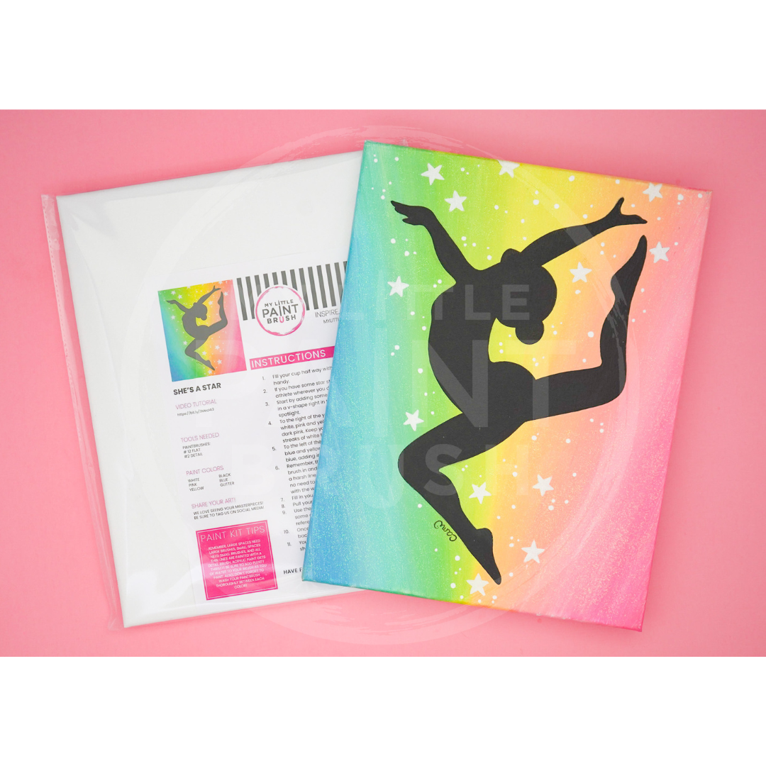Kids Notebook With Rhythmic Gymnastics Design