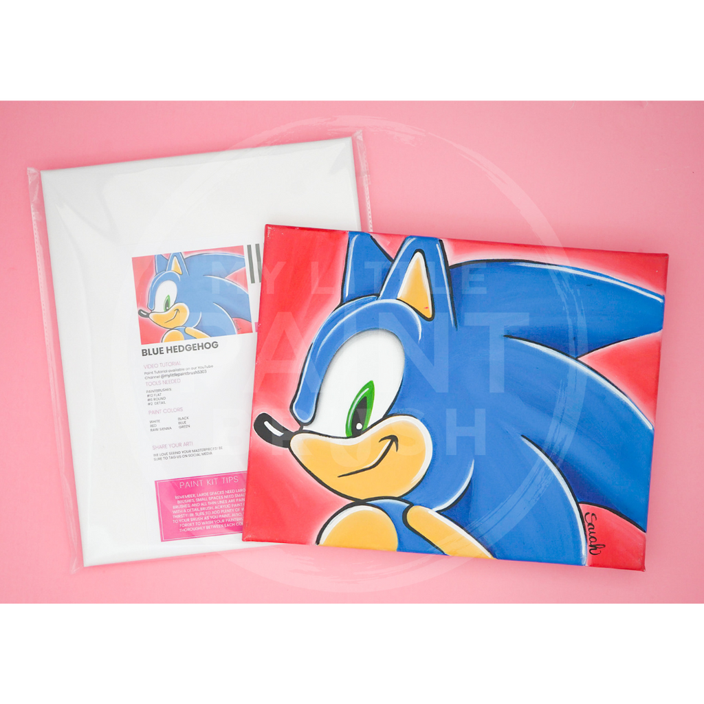  Sonic The Hedgehog Coloring Paint Set - Hedgehog Sonic