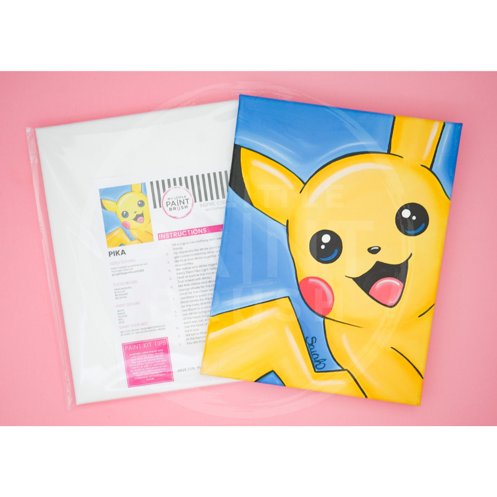 Pikachu Canvas Painting Kit